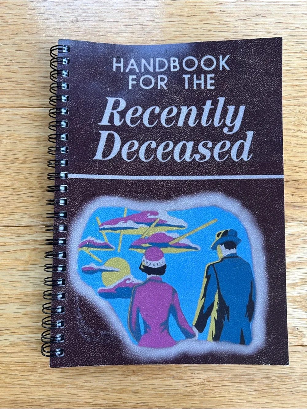 Handbook for the Recently Deceased Spiral Notebook - Beetlejuice